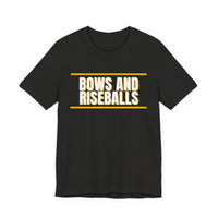 Thumbnail for Bows And Riseballs — Softball T-Shirt