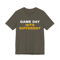 Thumbnail for Game Day Hits Different — Football T-Shirt