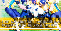 Thumbnail for Eight-Man Front With Combination-Man Coverages: Blitz and Nickel Packages