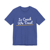 Thumbnail for In Coach We Trust — Football T-Shirt
