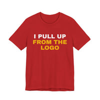 Thumbnail for I Pull Up From The Logo — Basketball T-Shirt