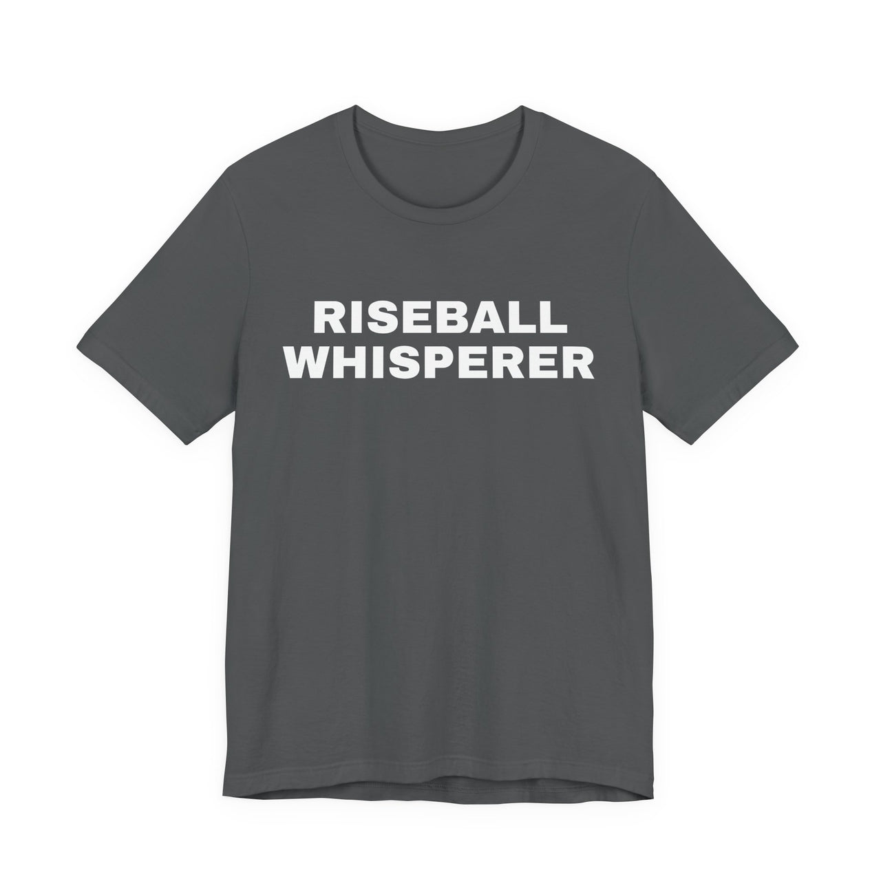 Riseball Whisperer — Softball T-Shirt