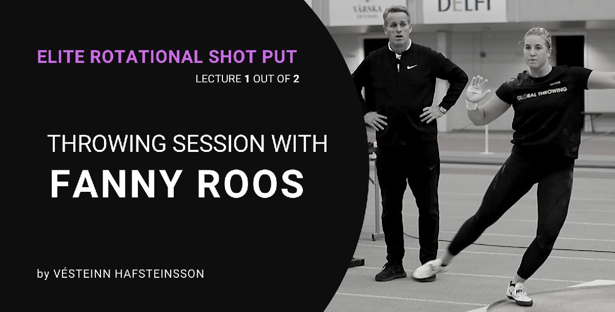 Rotational Throwing Session with Fanny Roos, by V�steinn Hafsteinsson