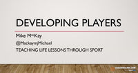 Thumbnail for Developing Your Players