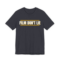 Thumbnail for Film Don't Lie (Navy / Gold) — Football T-Shirt