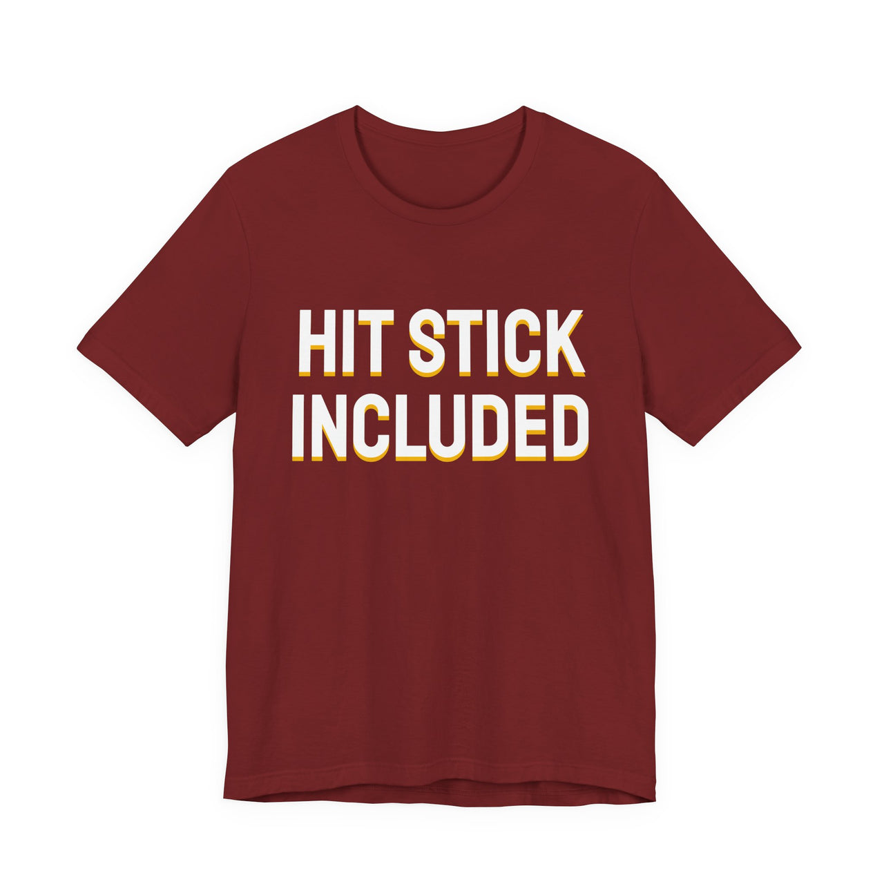 Hit Stick Included — Football T-Shirt