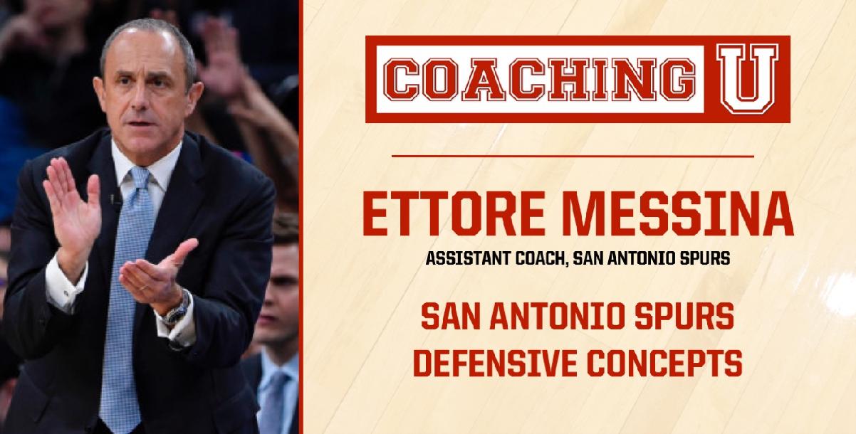 Ettore Messina: San Antonio Spurs Defensive Concepts