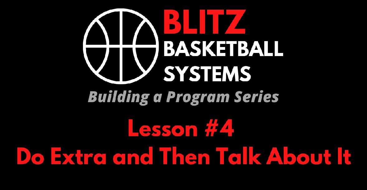 Building a Program Series: Do Extra and Then Talk About It