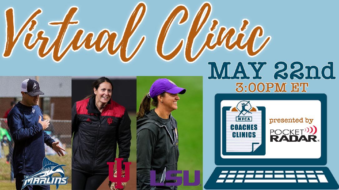 NFCA Virtual Coaches Clinic Featuring Brandon Elliott, Shonda Stanton, and Beth Torina