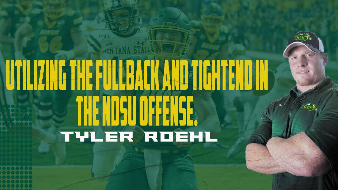 Utilizing the Fullback and TE in the NDSU Offense.