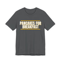 Thumbnail for Pancakes For Breakfast — Football T-Shirt