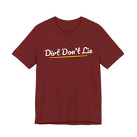 Thumbnail for Dirt Don't Lie — Baseball T-Shirt