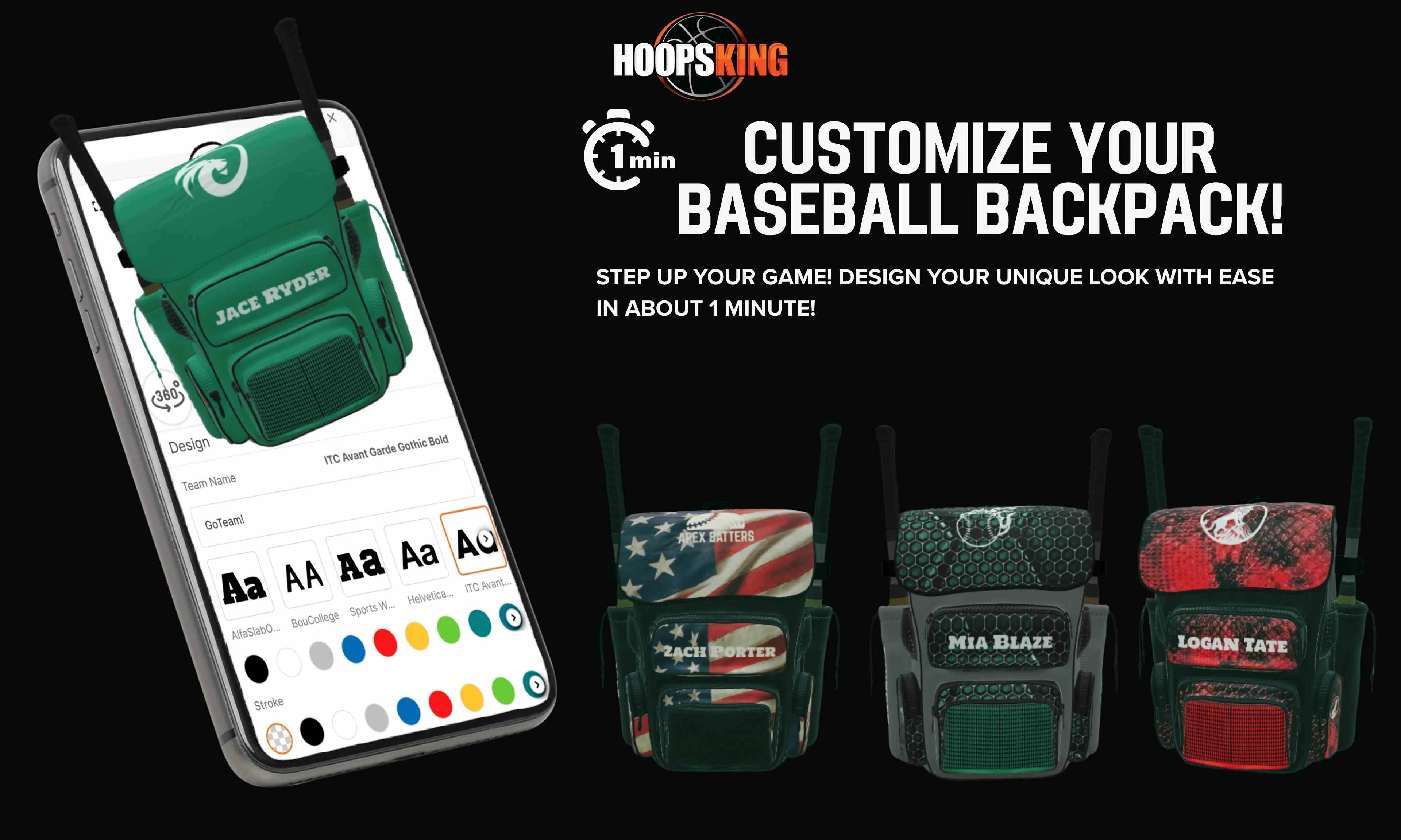 Hoopsking custom 32oz water bottle for athletes and coaches