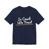 Thumbnail for In Coach We Trust — Football T-Shirt