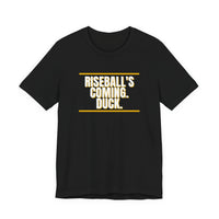 Thumbnail for Riseball's Coming. Duck. — Softball T-Shirt