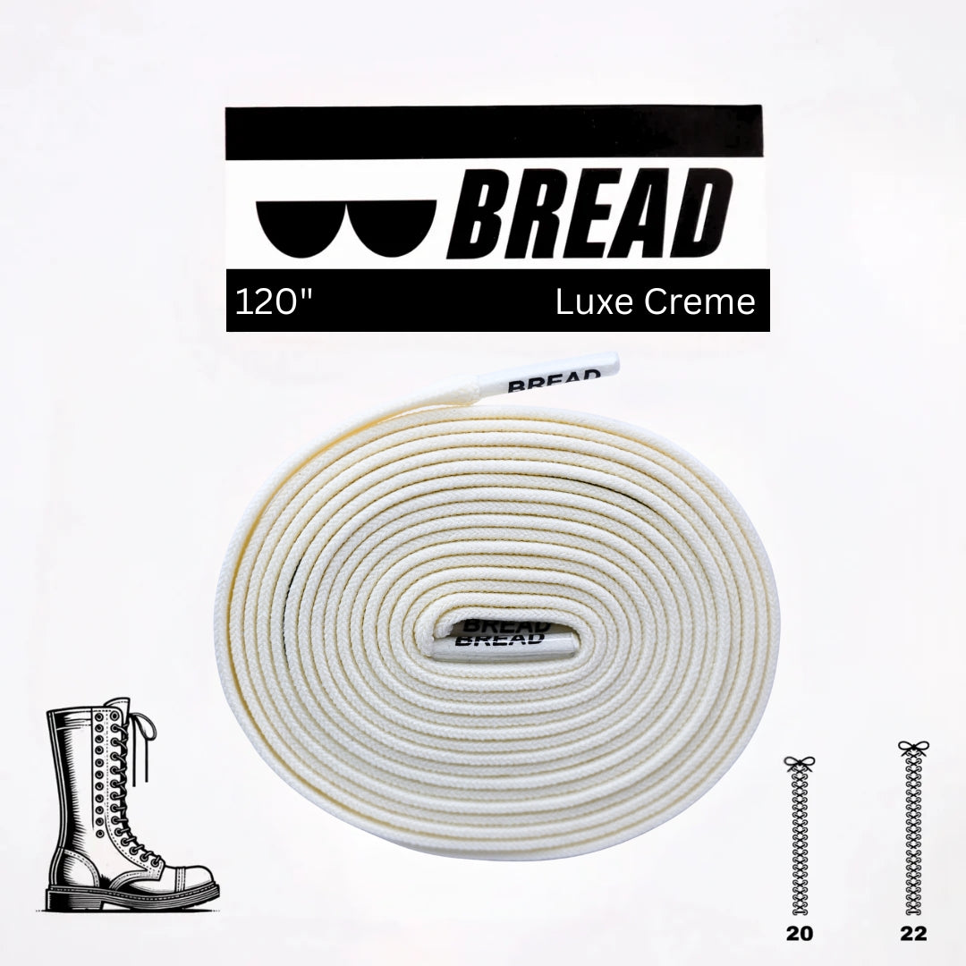 Bread No-Tie Elastic Shoelaces – Luxe Creme