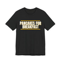 Thumbnail for Pancakes For Breakfast — Football T-Shirt