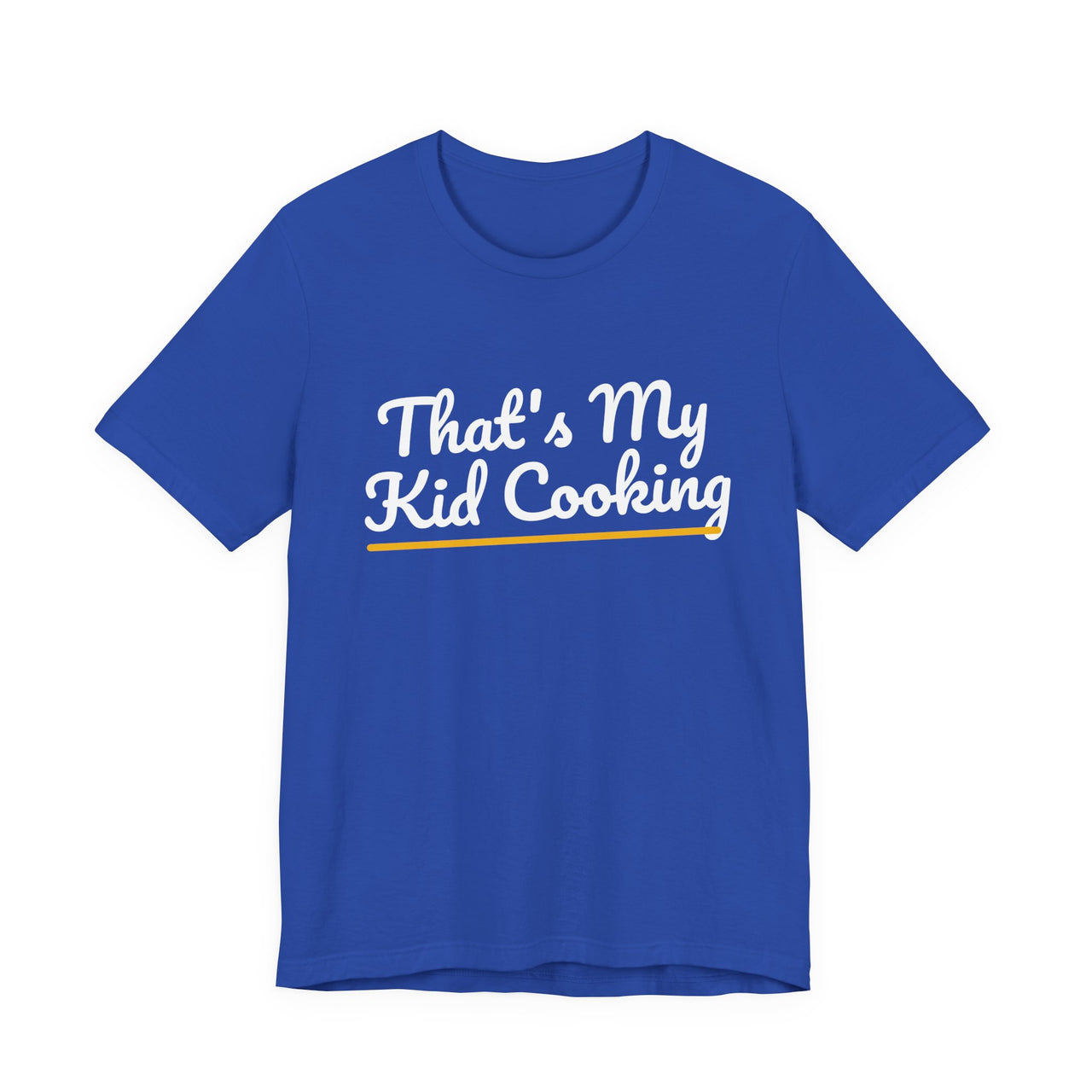 That's My Kid Cooking — Basketball T-Shirt