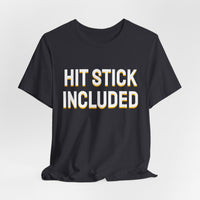 Thumbnail for Hit Stick Included — Football T-Shirt