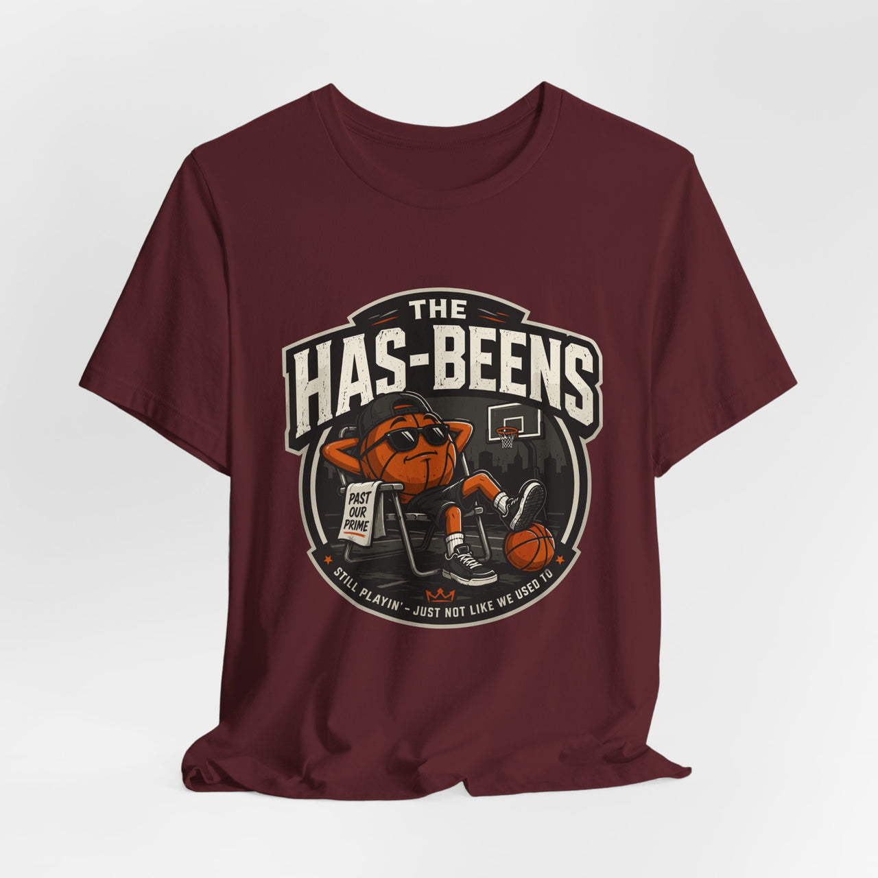 The Has-Beens — Basketball T-Shirt