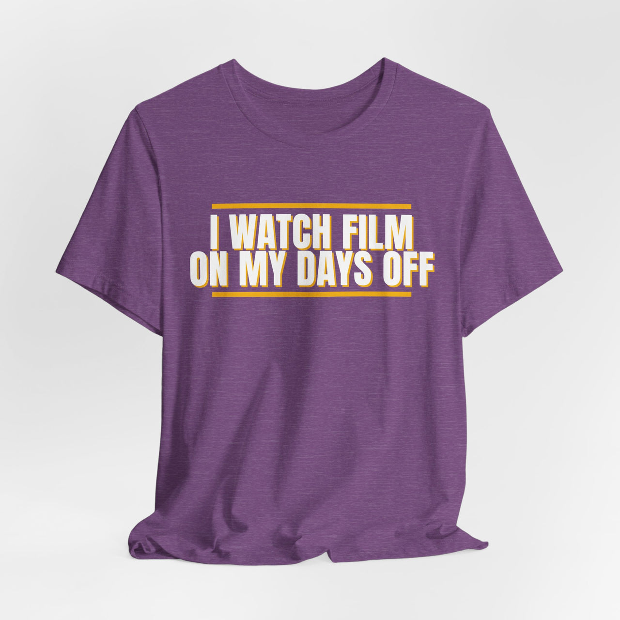 I Watch Film On My Days Off — Basketball T-Shirt