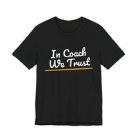 Thumbnail for In Coach We Trust — Football T-Shirt