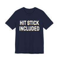 Thumbnail for Hit Stick Included — Football T-Shirt
