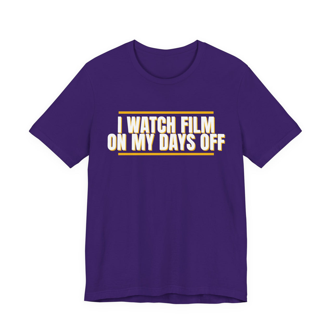 I Watch Film On My Days Off — Basketball T-Shirt