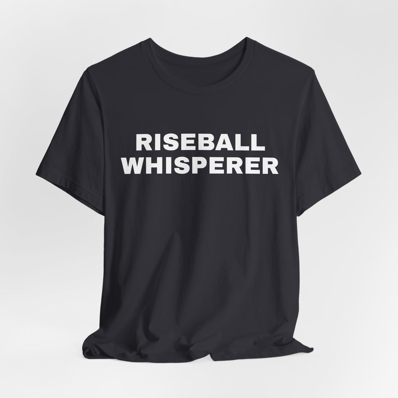 Riseball Whisperer — Softball T-Shirt