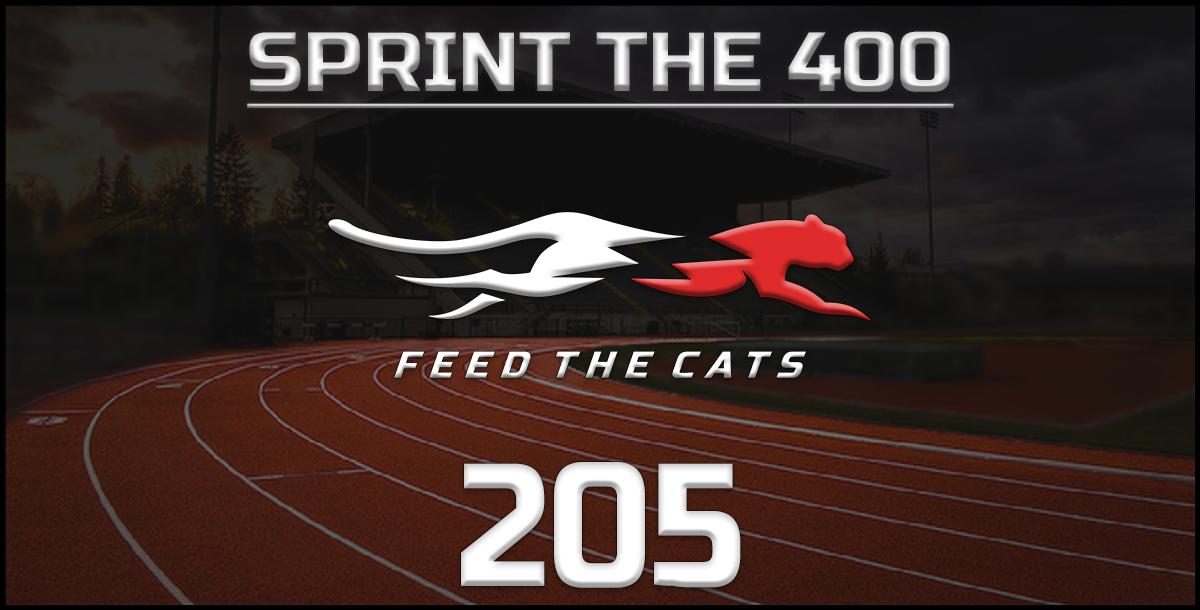 Feed the Cats: Sprint the 400