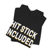 Thumbnail for Hit Stick Included — Football T-Shirt