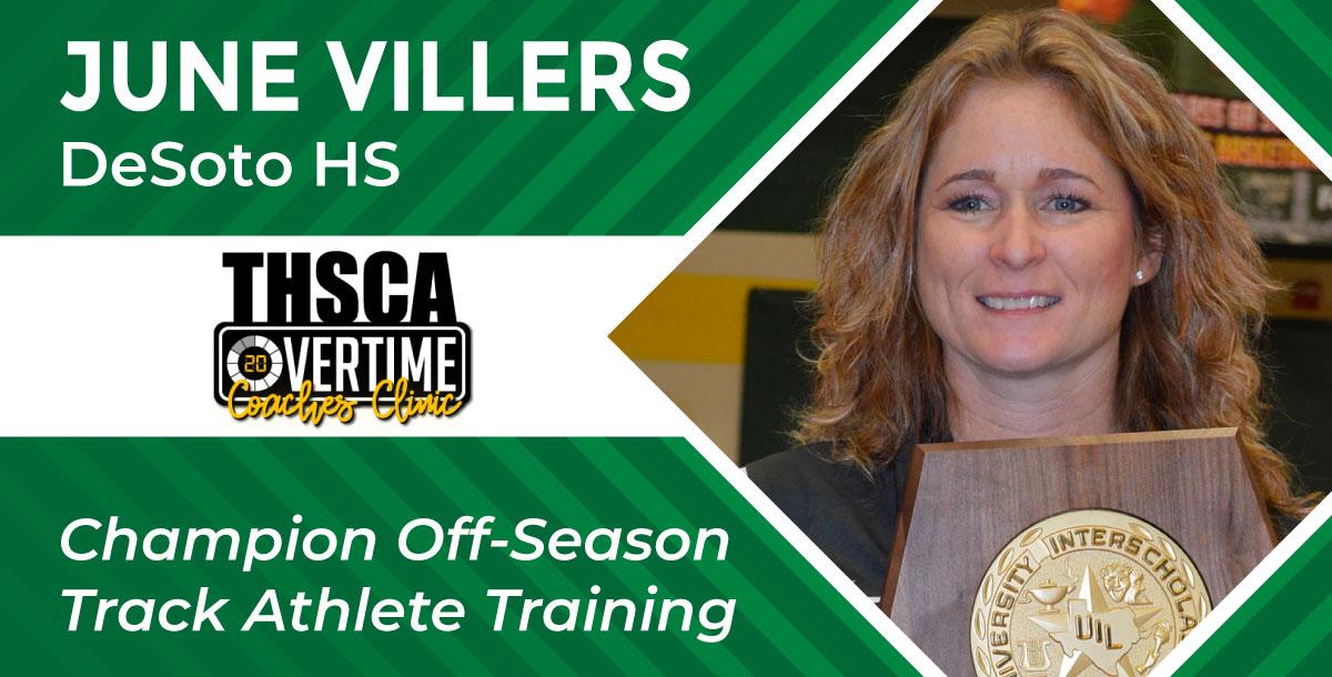 Champion Off-Season Training - June Villers, DeSoto HS