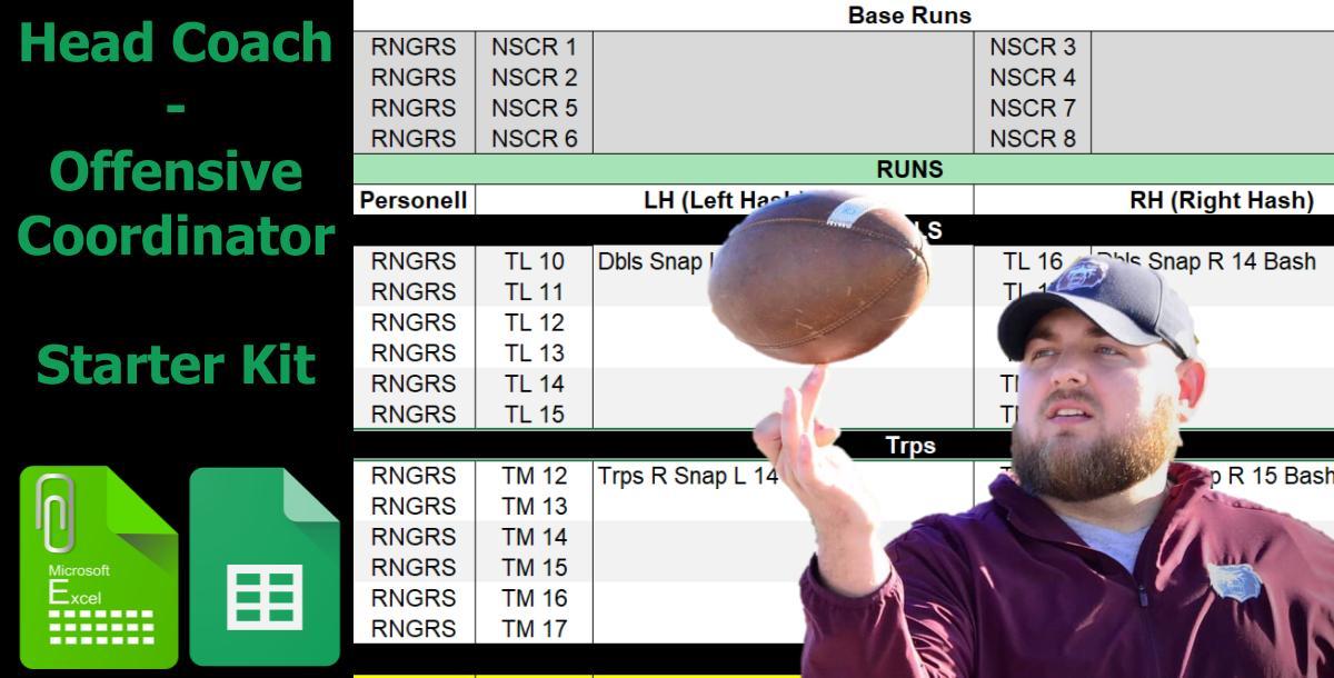 Head Coach / Offensive Coordinator Starter Kit