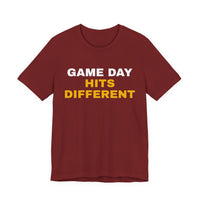Thumbnail for Game Day Hits Different — Football T-Shirt