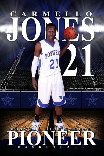 Super FX Custom Sports Player Banners HoopsKing