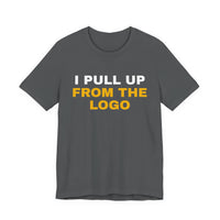 Thumbnail for I Pull Up From The Logo — Basketball T-Shirt