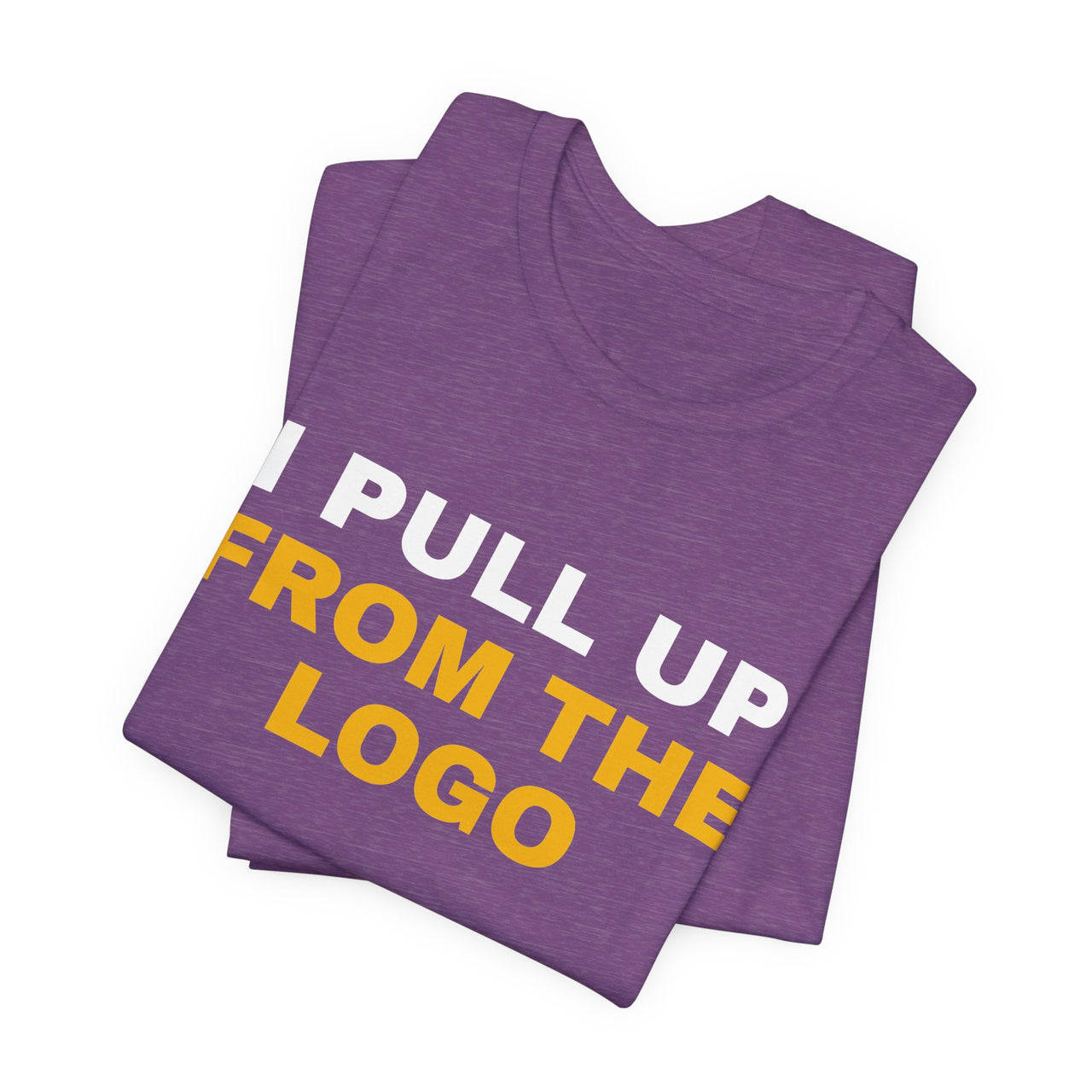 I Pull Up From The Logo — Basketball T-Shirt