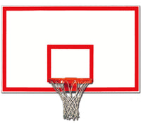 Thumbnail for Playground Full Sized Marked Steel Basketball Backboard