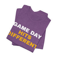 Thumbnail for Game Day Hits Different — Football T-Shirt