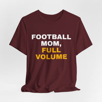 Thumbnail for Football Mom, Full Volume — Football T-Shirt