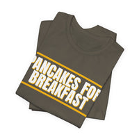 Thumbnail for Pancakes For Breakfast — Football T-Shirt