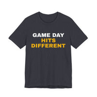 Thumbnail for Game Day Hits Different — Football T-Shirt
