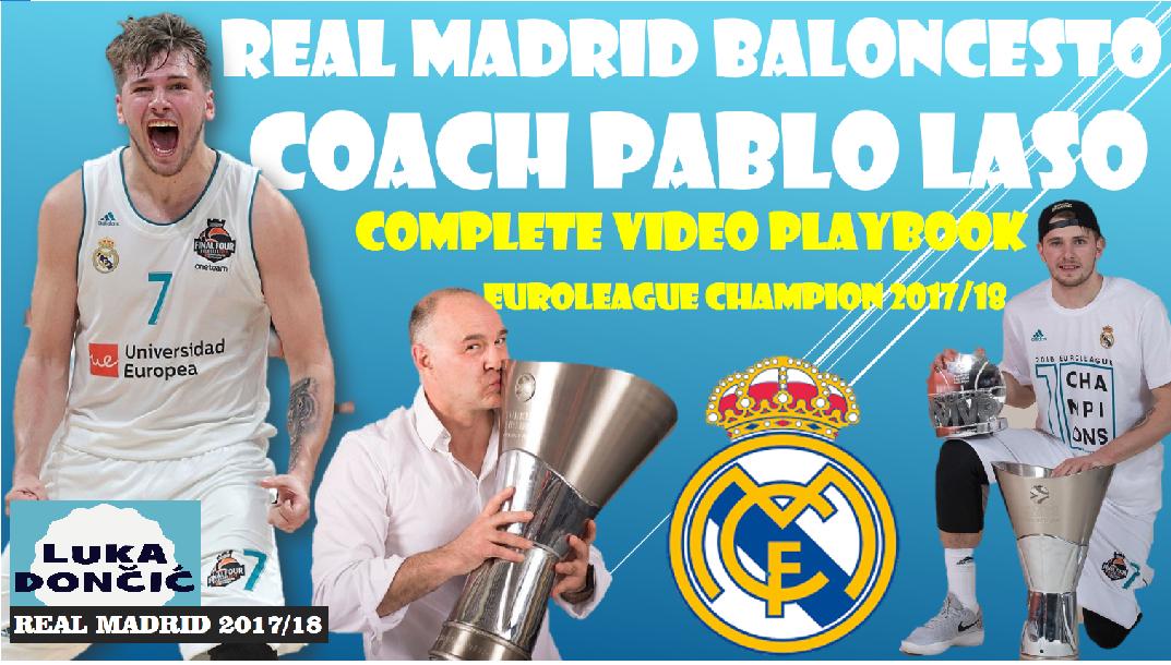 REAL MADRID (Luka Doncic) complete Video PlayBook 2017/18