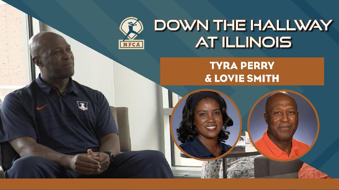 Down the Hallway with Illinois` Tyra Perry & Lovie Smith