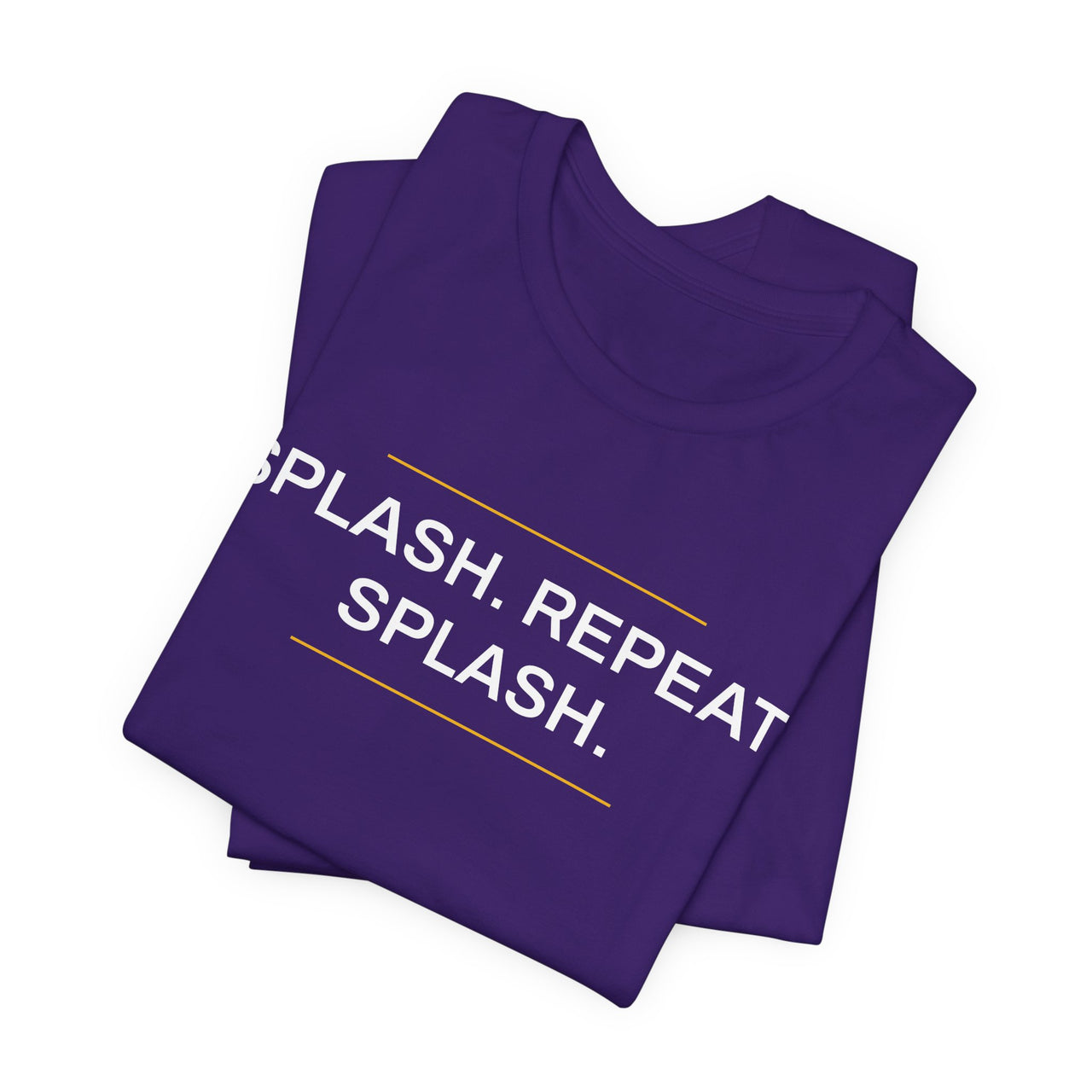 Splash. Repeat. Splash. — Basketball T-Shirt