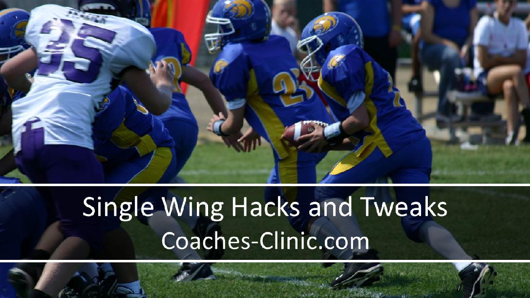 Single Wing Hacks and Tweaks