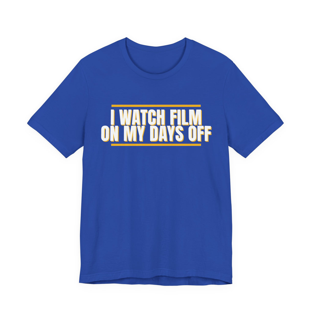 I Watch Film On My Days Off — Basketball T-Shirt