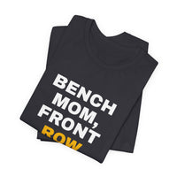 Thumbnail for Bench Mom, Front Row Mouth — Basketball T-Shirt