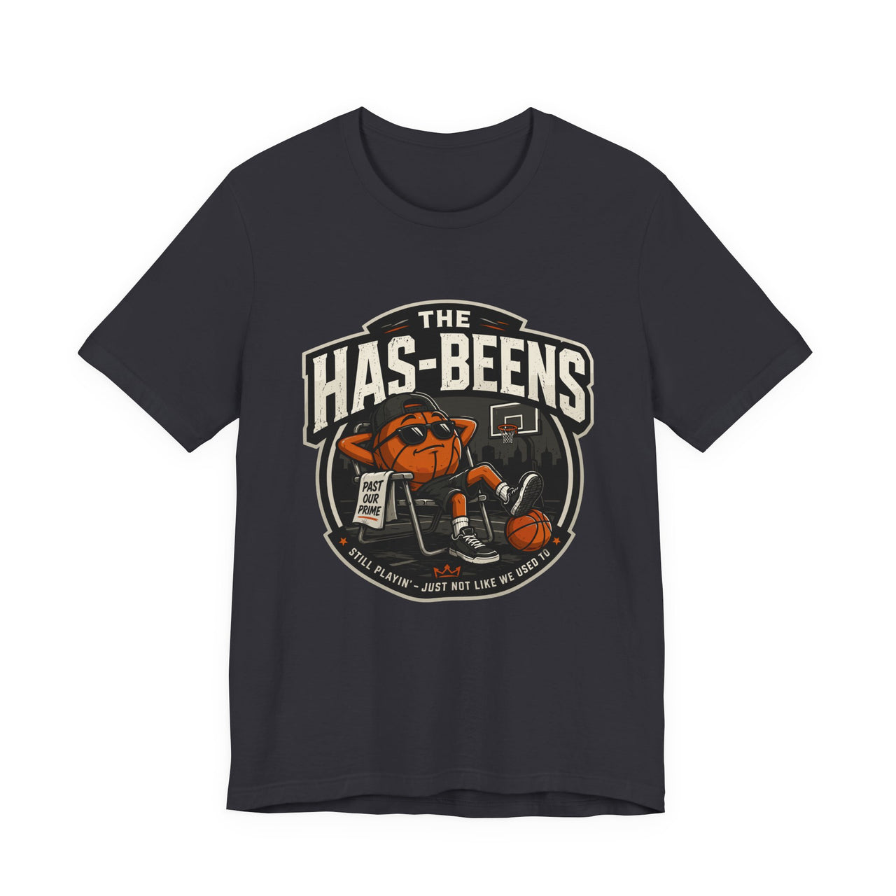 The Has-Beens — Basketball T-Shirt