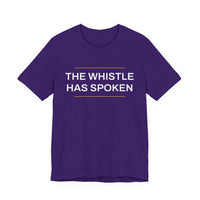 Thumbnail for The Whistle Has Spoken — Football T-Shirt